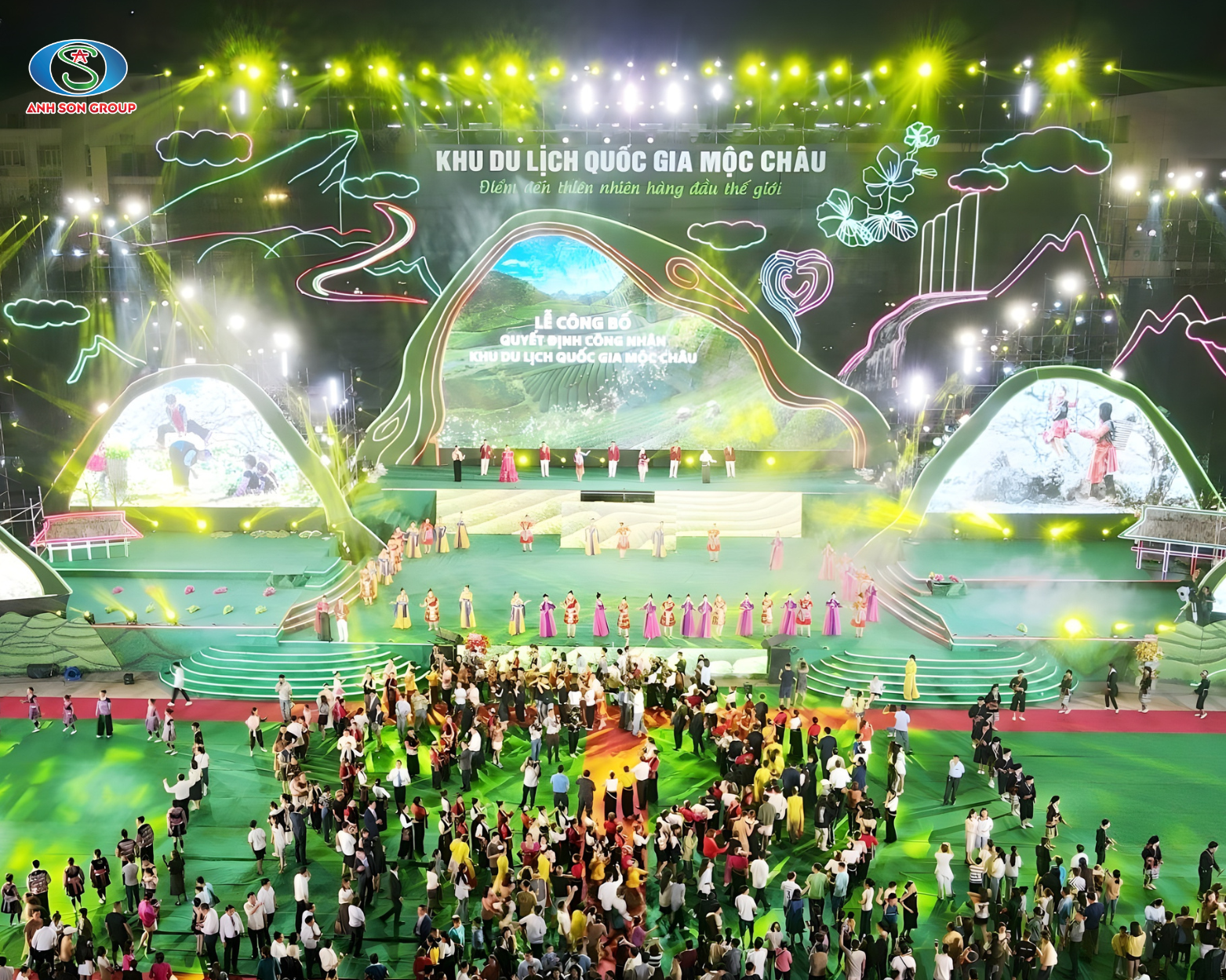 LỄ CÔNG BỐ KHU DU LỊCH QUỐC GIA MỘC CHÂU