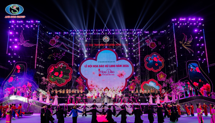 Khai Mạc Lễ Hội Hoa Đào Xứ Lạng 2026 – Sắc Xuân Rực Rỡ Kết Nối Muôn Phương